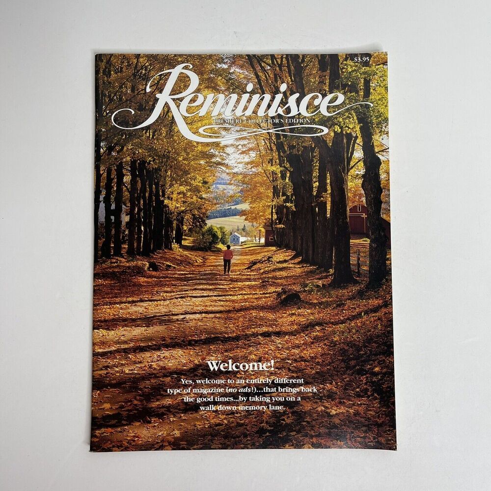 Reminisce‎ Premiere Collector's Edition Magazine 1993